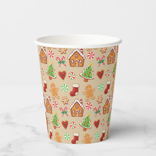 Vasos de Papel para Fiestas Impresión de Pan de Je (Reverso )