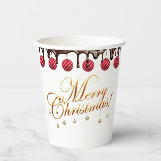 Vasos de papel para Navidad