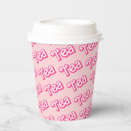 Vasos de papel para té