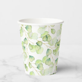 Vasos de papel para una despedida de soltera.