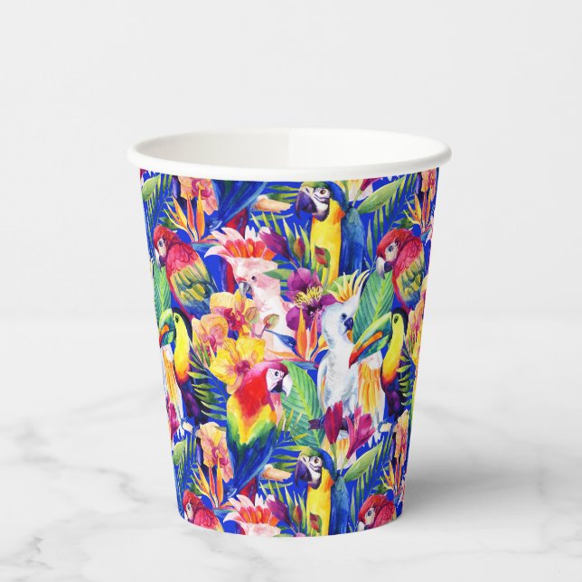 Vasos De Papel Parroquias de acuarela (Izquierda)