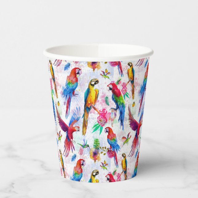 Vasos De Papel Parroquias de estilo acuático (Izquierda)