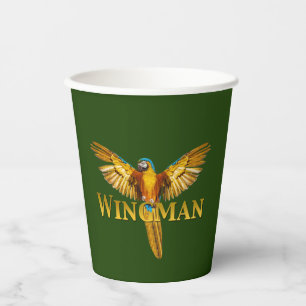 Vasos De Papel Parrot Wingman
