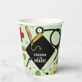 Vasos De Papel Partido de Graduación de Enfermeras