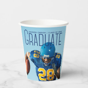 Vasos De Papel Partido de graduación de Personalizado de fotograf