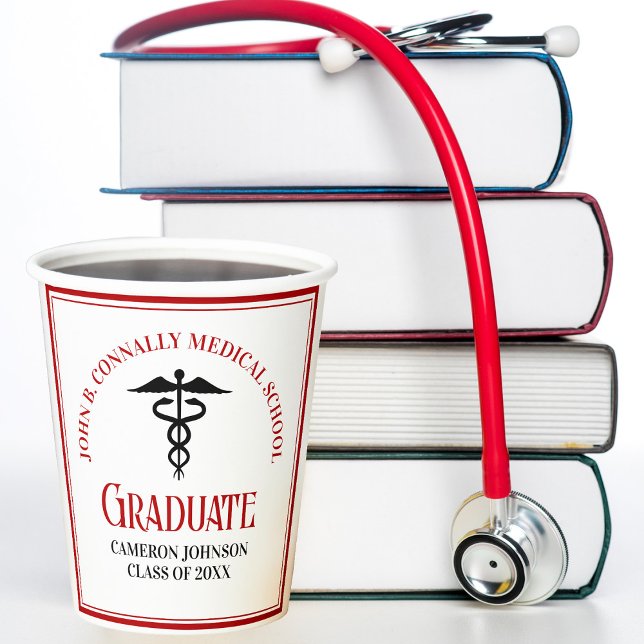 Vasos De Papel Partido de graduación de Personalizado de la Escue (Subido por el creador)