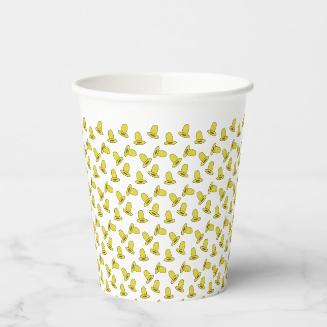 Vasos De Papel Partido del Cumpleaños del Gorra Vaquero (Izquierda)