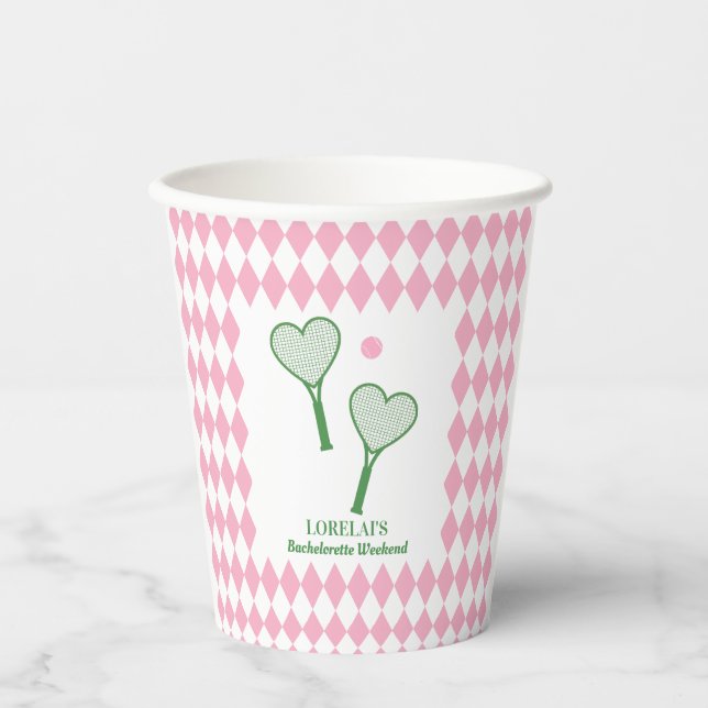 Vasos De Papel Partido hecho en el cielo (Anverso)