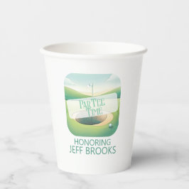 Vasos De Papel Partido temático del golf