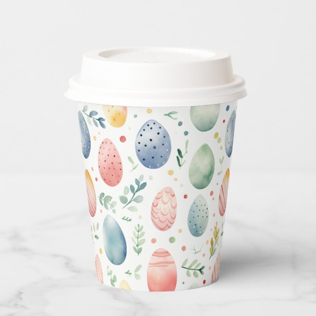 Vasos De Papel Pastel de Huevo de Pascua Serenade (Izquierda)