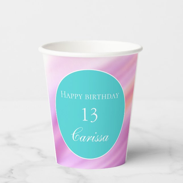 Vasos De Papel Pastel Dreams Paper Cup (Anverso)