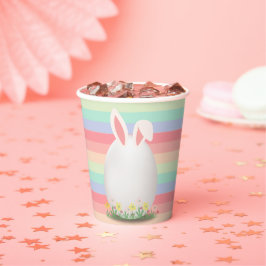 Vasos De Papel Pastel Easter Egg Bunny Baby Shower