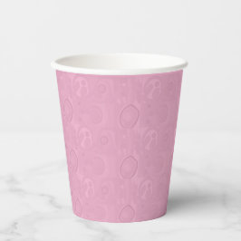 Vasos De Papel Pastel Pink Mother's Day Collection