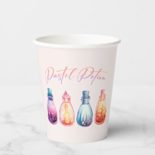Vasos De Papel Pastel Potion