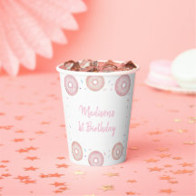 Pastel rosado Donut Sweet One Birday