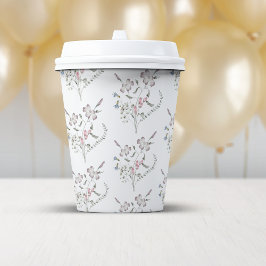 Vasos De Papel Pastel Wildflowers