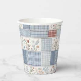 Vasos De Papel Patchwork Denim Koala Baby - Paper Cups