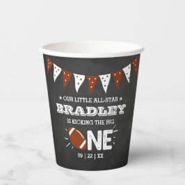 Vasos De Papel Patear El Grande | Primer cumpleaños del fútbol