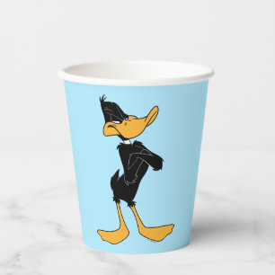 Vasos De Papel PATO DAFFY™ con color cruzado de brazos