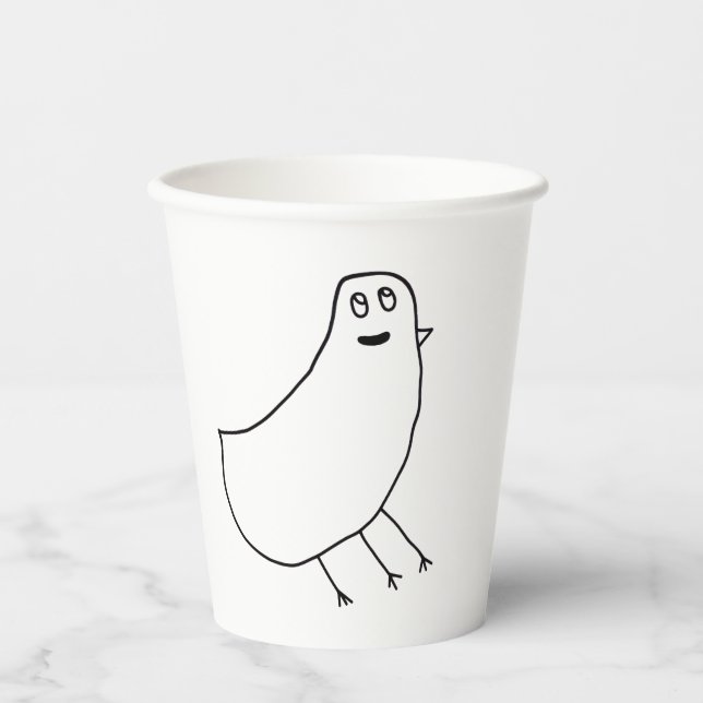 Vasos De Papel Pato TOBS (Anverso)