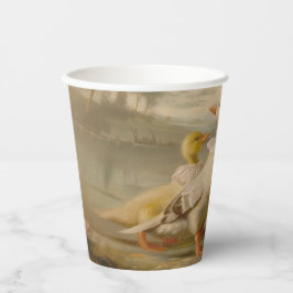 Vasos De Papel Patos - Taza de papel de 236 ml