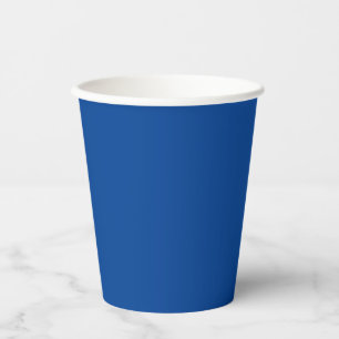 Vasos De Papel Patrón blanco y azul de la menorah judía Rosh Ha