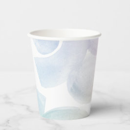 Vasos De Papel Patrón de acuarela alegre