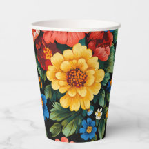 patrón de arte popular ucraniano