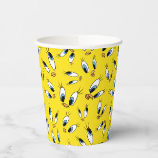 Vasos De Papel Patrón de caras TWEETY™