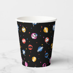 Vasos De Papel Patrón de Celebración de Graduación de Snoopy Caca