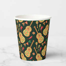 Vasos De Papel Patrón de Cinco De Mayo Mexicano