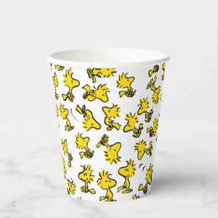 Vasos De Papel Patrón de diseño clásico de Woodstock