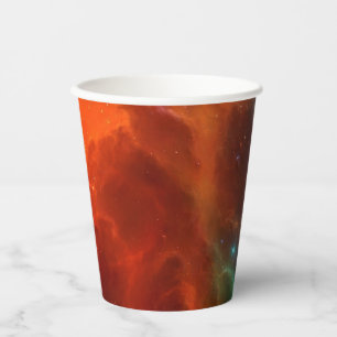 Vasos De Papel Patrón de espacio