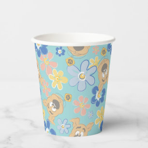 Vasos De Papel Patrón de flor Scooby-Doo de Cuppy