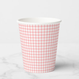 Vasos De Papel Patrón de Fresa
