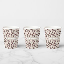 Vasos De Papel Patrón de huevo de chocolate de Pascua