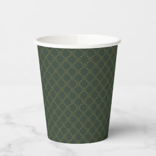 Vasos De Papel Patrón de nudo celta