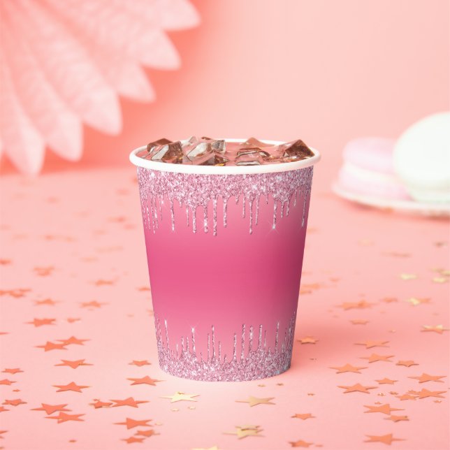 Vasos De Papel Patrón de sandía (in situ)