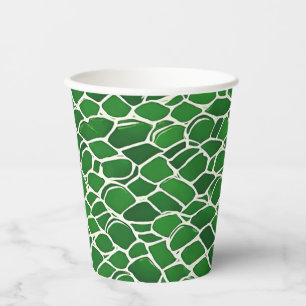 Vasos De Papel Patrón de trama de tortuga