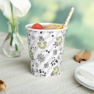 Vasos De Papel Patrón de zumo de alcohol