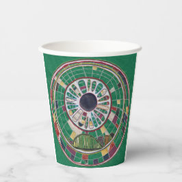 Vasos De Papel Patrón del puente de Newcastle