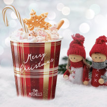 Patrón Tartán Navidades Red Gold#7 ID1009