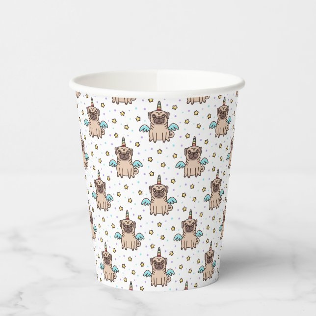Vasos De Papel Patrón Unipug (Izquierda)