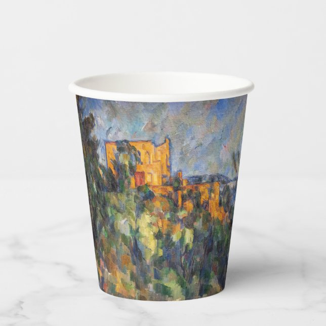 Vasos De Papel Paul Cezanne - Chateau Noir (Anverso)