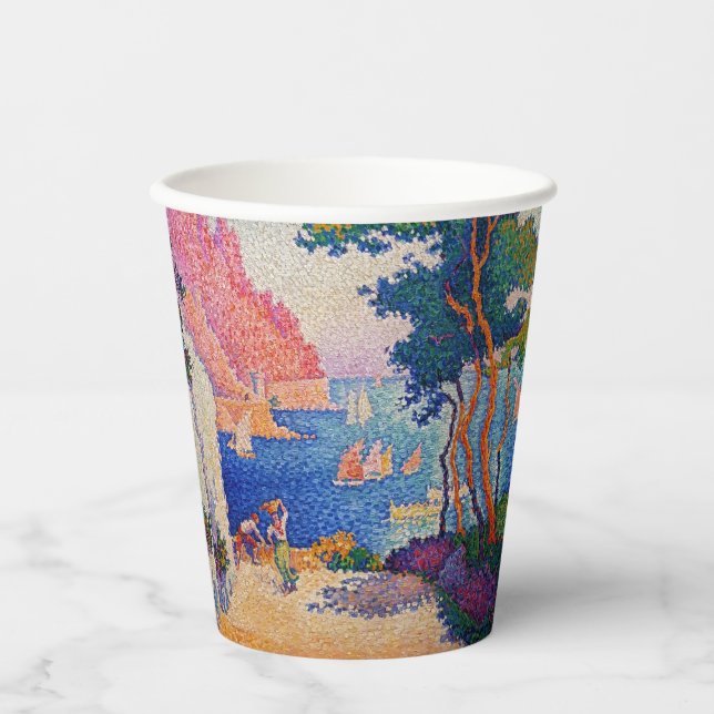Vasos De Papel Paul Signac - Capo di Noli (Anverso)