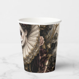 Vasos De Papel Payaso Encantado Disfraz de Halloween