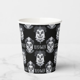 Vasos De Papel Payasos espeluznantes asustan la fiesta de Hallowe