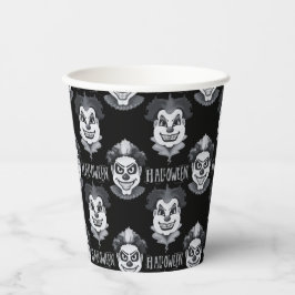 Vasos De Papel Payasos espeluznantes asustan la fiesta de Hallowe