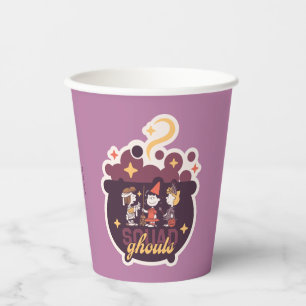 Vasos De Papel Peanuts Squad Ghouls Caldero de Halloween