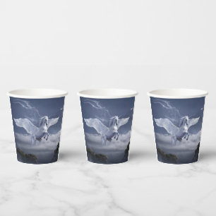 Vasos De Papel Pegaso en vuelo